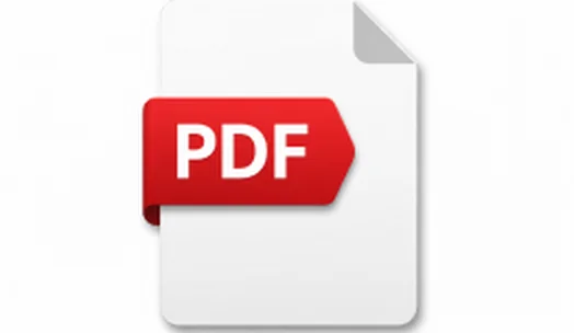 A PDF document icon